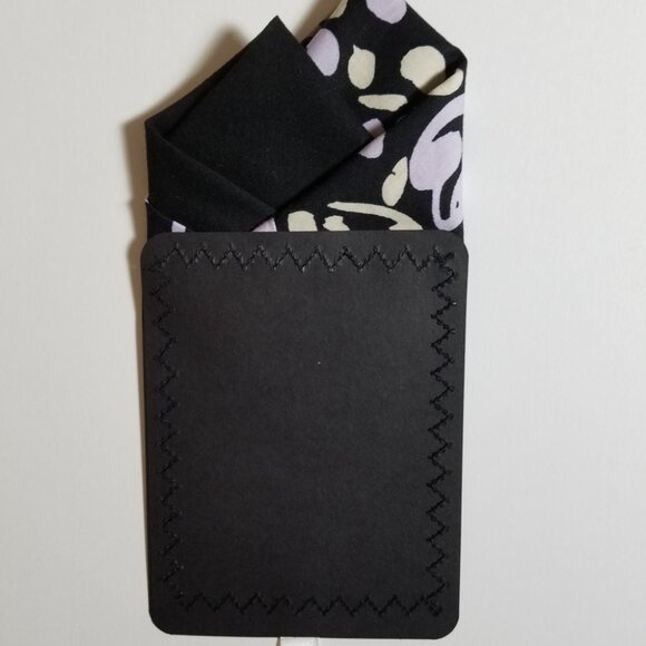 NEW - Contrasting Color 100% Cotton Pre-Folded Pocket Square Handkerchief Insert - Picture 5 of 5